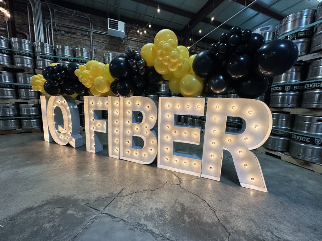 Photo of IQ Fiber's internet launch party in Savannah, GA