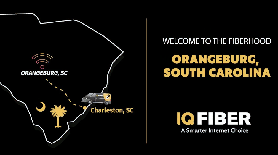IQ Fiber internet service in Orangeburg, SC