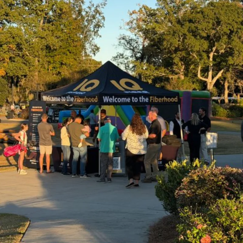 IQ Fiber launches internet service in Charleston SC at their launch party!